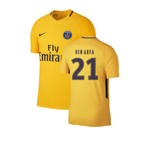 PSG 2017-18 Away Shirt (S) (Fair) (Ben Arfa 21)_0