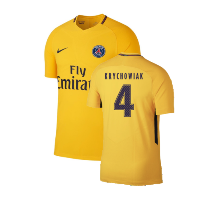 PSG 2017-18 Away Shirt (S) (Fair) (Krychowiak 4)