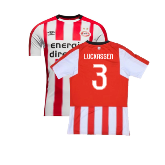 PSV 2017-2018 Home Shirt (L) (Very Good) (Luckassen 3)_0