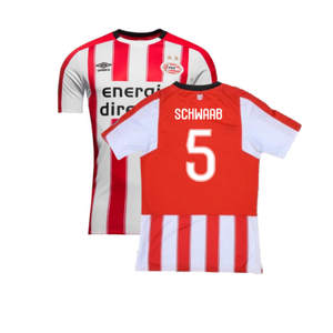 PSV 2017-2018 Home Shirt (L) (Very Good) (Schwaab 5)_0