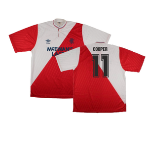 Rangers 1987-88 Away Shirt (L) (Excellent) (COOPER 11)_0