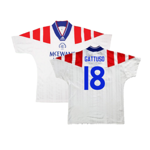 Rangers 1992-93 Away Shirt (Very Good) (GATTUSO 18)_0