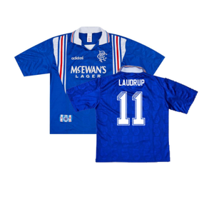 Rangers 1996-97 Home Shirt (XL) (Very Good) (LAUDRUP 11)_0