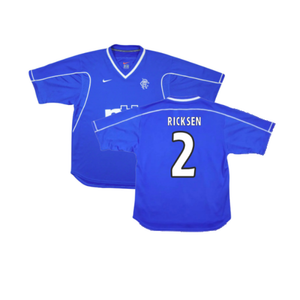 Rangers 1999-01 Home Shirt (XXL) (Good) (RICKSEN 2)_0