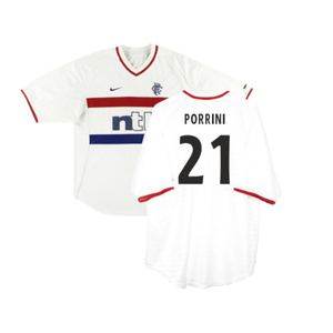 Rangers 2000-01 Away Shirt (XL Boys) (Good) (Porrini 21)_0