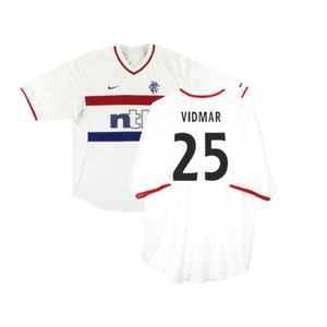 Rangers 2000-01 Away Shirt (XL Boys) (Good) (Vidmar 25)_0