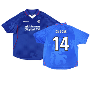 Rangers 2002-2003 Home Shirt (XXL) (Excellent) (De Boer 14)_0