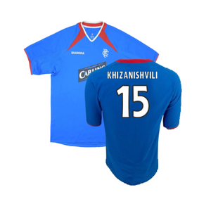 Rangers 2003-2004 Home Shirt (XL) (Excellent) (Khizanishvili 15)_0