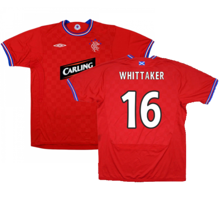 Rangers 2009-10 Away Shirt (Excellent) (Whittaker 16)