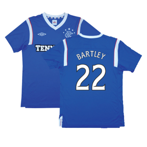 Rangers 2011-12 Home Shirt (Good) (Bartley 22)_0