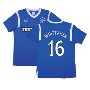 Rangers 2011-12 Home Shirt (Good) (Whittaker 16)_0