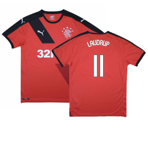 Rangers 2015-16 Away Shirt (S) (Mint) (LAUDRUP 11)_0