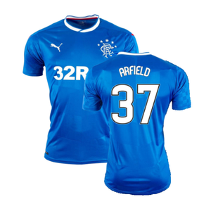 Rangers 2016-17 Home Shirt (XL) (Mint) (Arfield 37)_0