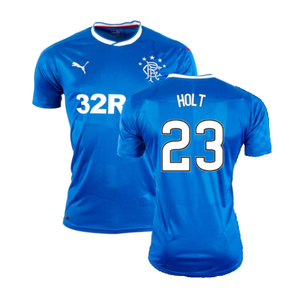 Rangers 2016-17 Home Shirt (XL) (Mint) (Holt 23)_0