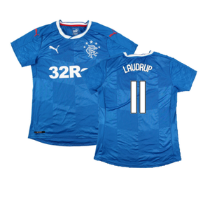 Rangers 2016-18 Women\\\'s Home Shirt (Ladies 12) (Excellent) (Laudrup 11)_0