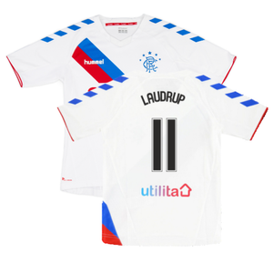 Rangers 2018-19 Away Shirt (S) (Very Good) (LAUDRUP 11)_0