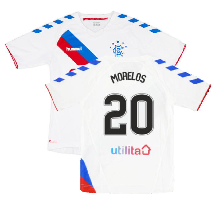 Rangers 2018-19 Away Shirt (S) (Very Good) (Morelos 20)