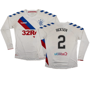 Rangers 2018-19 Long Sleeve Away Shirt (XS) (Excellent) (RICKSEN 2)_0