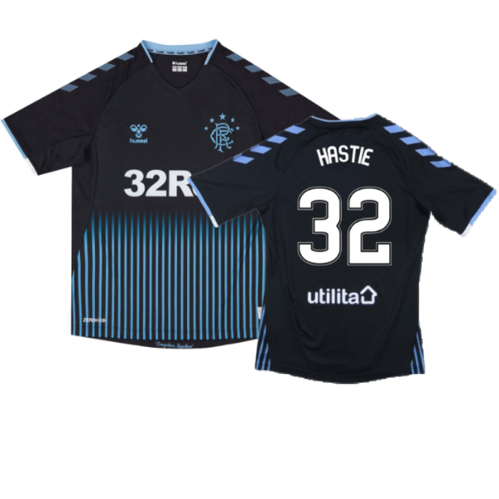 Rangers 2019-20 Away Shirt (L) (Very Good) (Hastie 32)