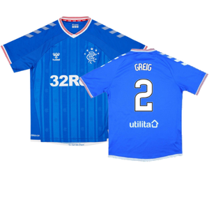 Rangers 2019-20 Home Shirt (L) (Excellent) (GREIG 2)_0