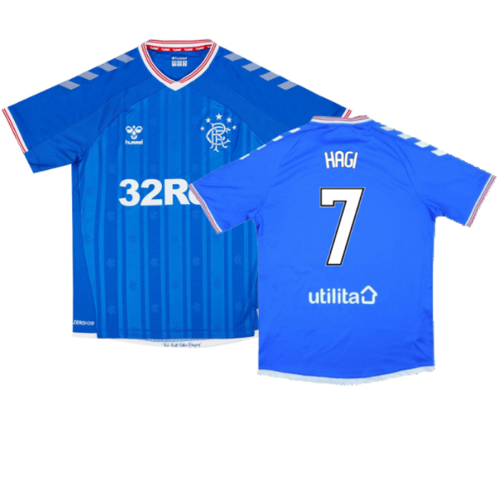 Rangers 2019-20 Home Shirt (L) (Excellent) (Hagi 7)