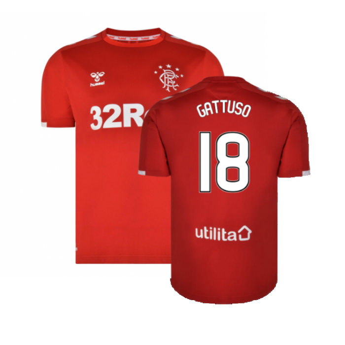 Rangers 2019-20 Third Shirt (XL) (Excellent) (GATTUSO 18)