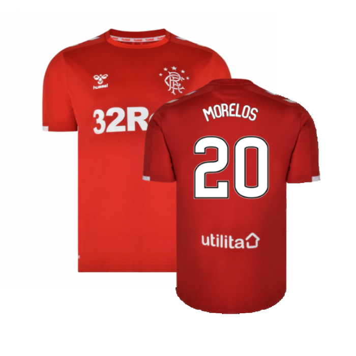 Rangers 2019-20 Third Shirt (XL) (Excellent) (MORELOS 20)