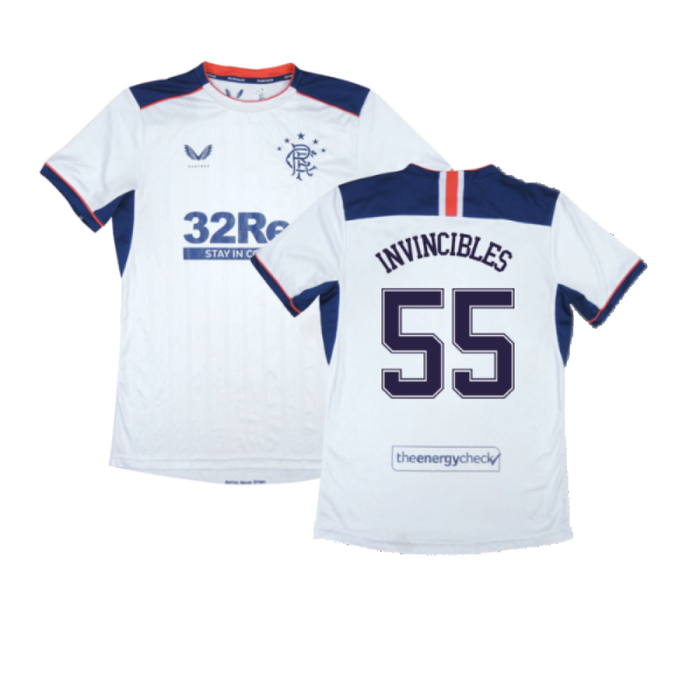 Rangers 2020-21 Away Shirt (4XL) (Excellent) (Invincibles 55)