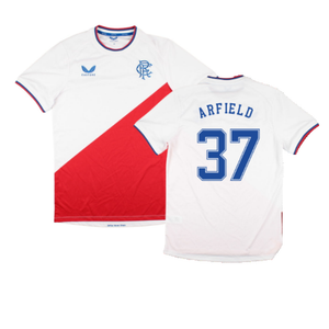 Rangers 2022-23 Away Shirt (Sponsorless) (M) (ARFIELD 37) (Excellent)_0