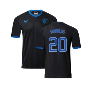 Rangers 2022-23 Fourth Shirt (M) (Excellent) (MORELOS 20)_0