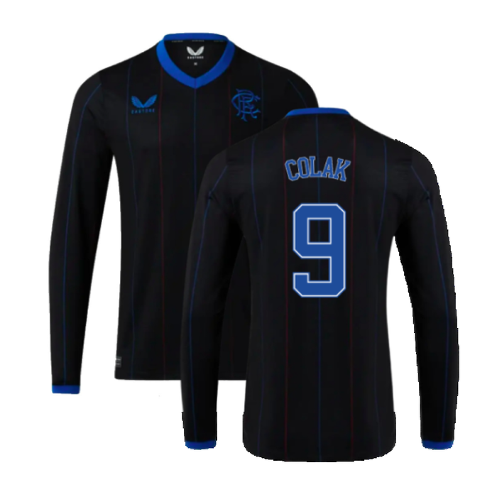 Rangers 2022-23 Long Sleeve Fourth Shirt (XXL) (Excellent) (COLAK 9)