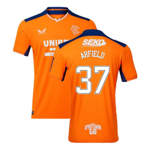 Rangers 2022-23 Third Shirt (M) (Mint) (ARFIELD 37)_0