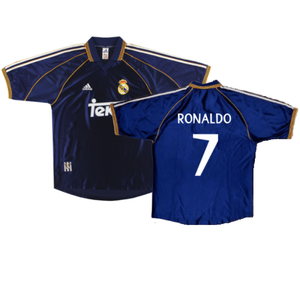 Real Madrid 1998-99 Third Shirt (S) (Very Good) (Ronaldo 7)_0