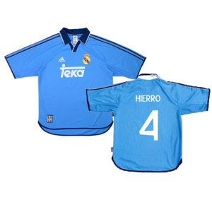 Real Madrid 1999-2000 Third (S) (Good) (Hierro 4)_0