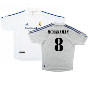 Real Madrid 2001-02 Home Shirt (Very Good) (McManaman 8)_0