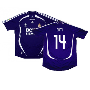 Real Madrid 2006-2007 Third Shirt (S) (Excellent) (Guti 14)_0