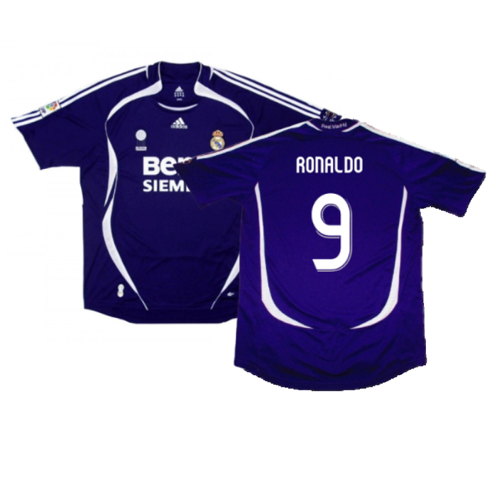 Real Madrid 2006-2007 Third Shirt (S) (Excellent) (Ronaldo 9)