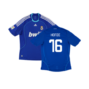 Real Madrid 2008-09 Away Shirt (S) (Very Good) (Heinze 16)_0