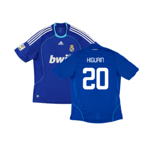 Real Madrid 2008-09 Away Shirt (XL) (Very Good) (Higuain 20)_0