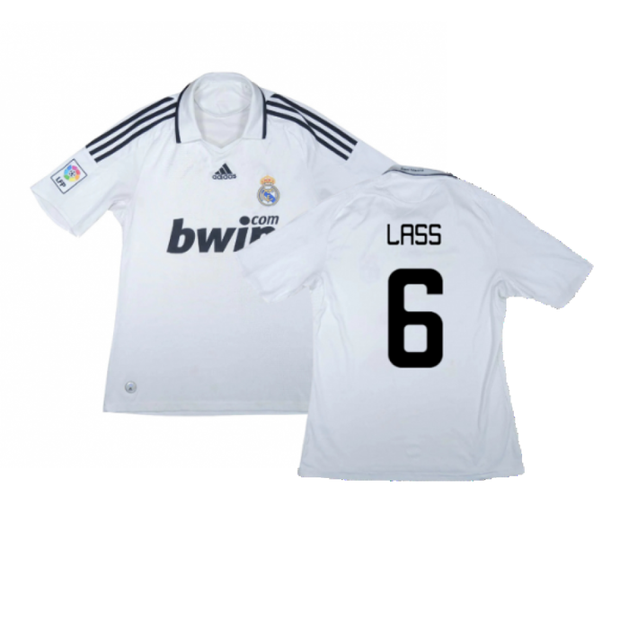 Real Madrid 2008-09 Home Shirt (L) (Very Good) (Lass 6)