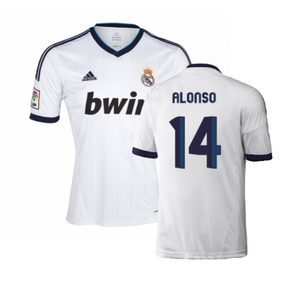 Real Madrid 2012-13 Home Shirt (XL) (Very Good) (Alonso 14)_0