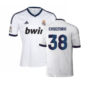 Real Madrid 2012-13 Home Shirt (XL) (Very Good) (Casemiro 38)_0