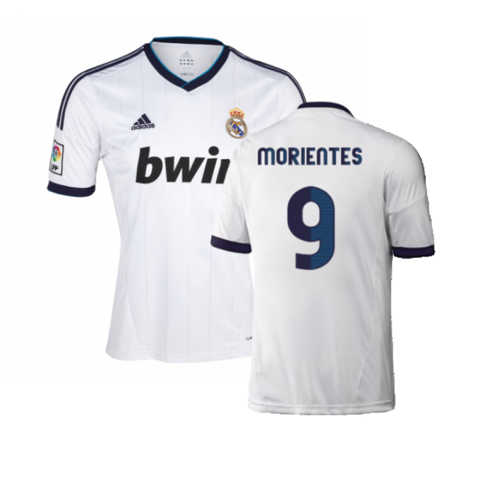 Real Madrid 2012-13 Home Shirt (XL) (Very Good) (Morientes 9)