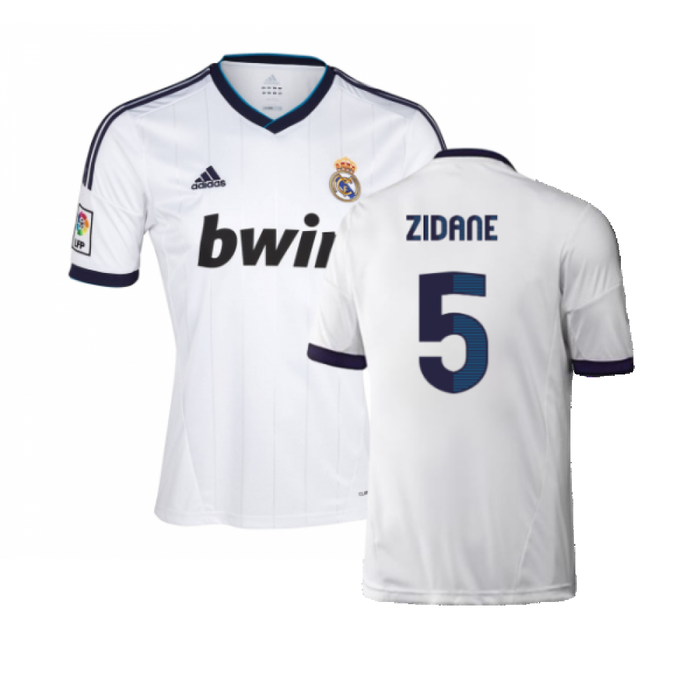 Real Madrid 2012-13 Home Shirt (XL) (Very Good) (Zidane 5)