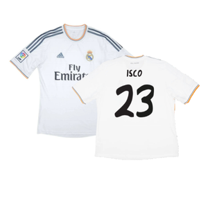 Real Madrid 2013-14 Home (M) (Very Good) (Isco 23)_0