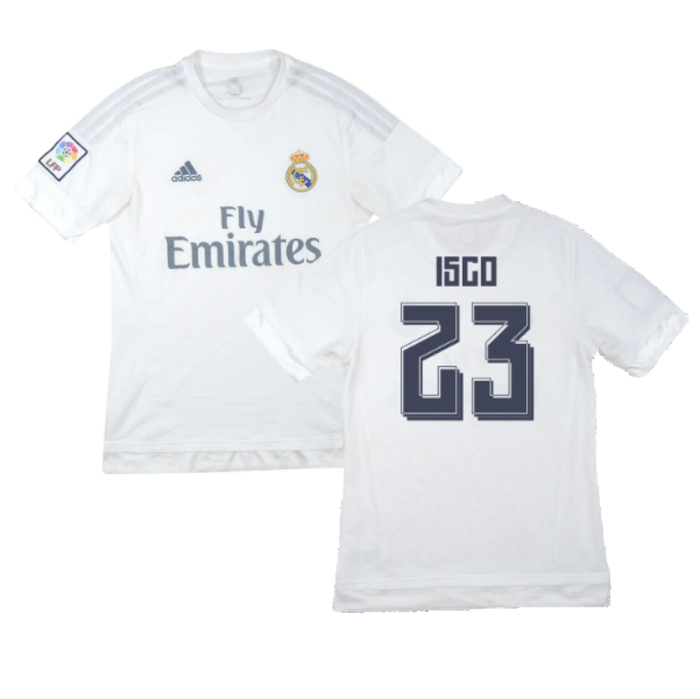 Real Madrid 2015-16 Home Shirt (M) (Isco 23) (Good)