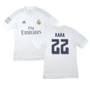 Real Madrid 2015-16 Home Shirt (M) (Kaka 22) (Good)_0