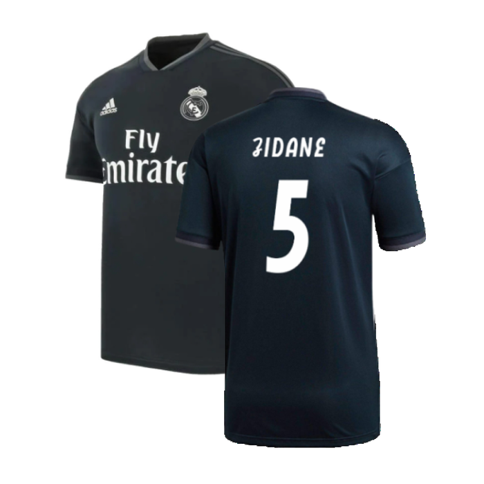 Real Madrid 2018-19 Away Shirt (S) (Very Good) (Zidane 5)