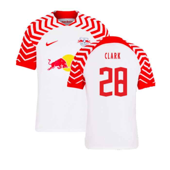 Red Bull Leipzig 2023-24 Home Shirt (L) (Clark 28) (Good)