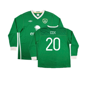 Republic of Ireland 2011-12 Long Sleeve Home Shirt (2XL) (Excellent) (Cox 20)_0